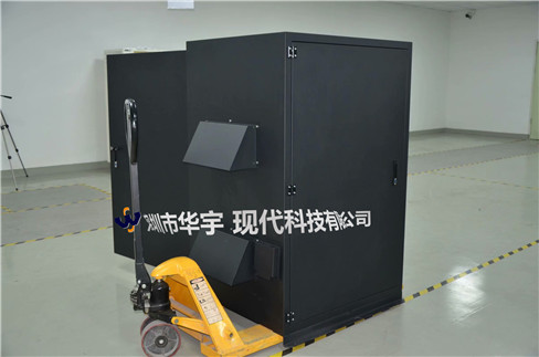 我司21號(hào)發(fā)貨浙江，為浙江某公司提供定制款恒溫恒濕戶外投影儀安裝柜(圖1)